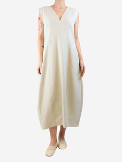 Dove Enna cotton-twill midi dress - size UK 12 Dresses Studio Nicholson 