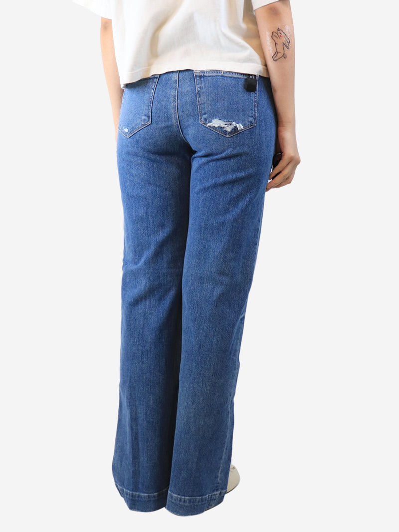 Leenah mid-wash denim jeans - W28 Denim Paige 