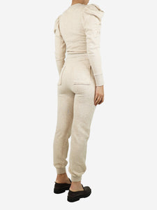 Ulla Johnson Neutral sweatshirt and joggers set - size S