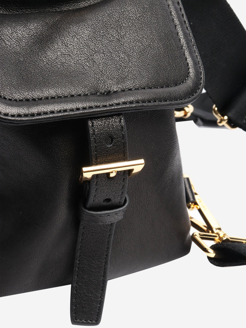 Black Explore nappa leather backpack Backpacks Prada 