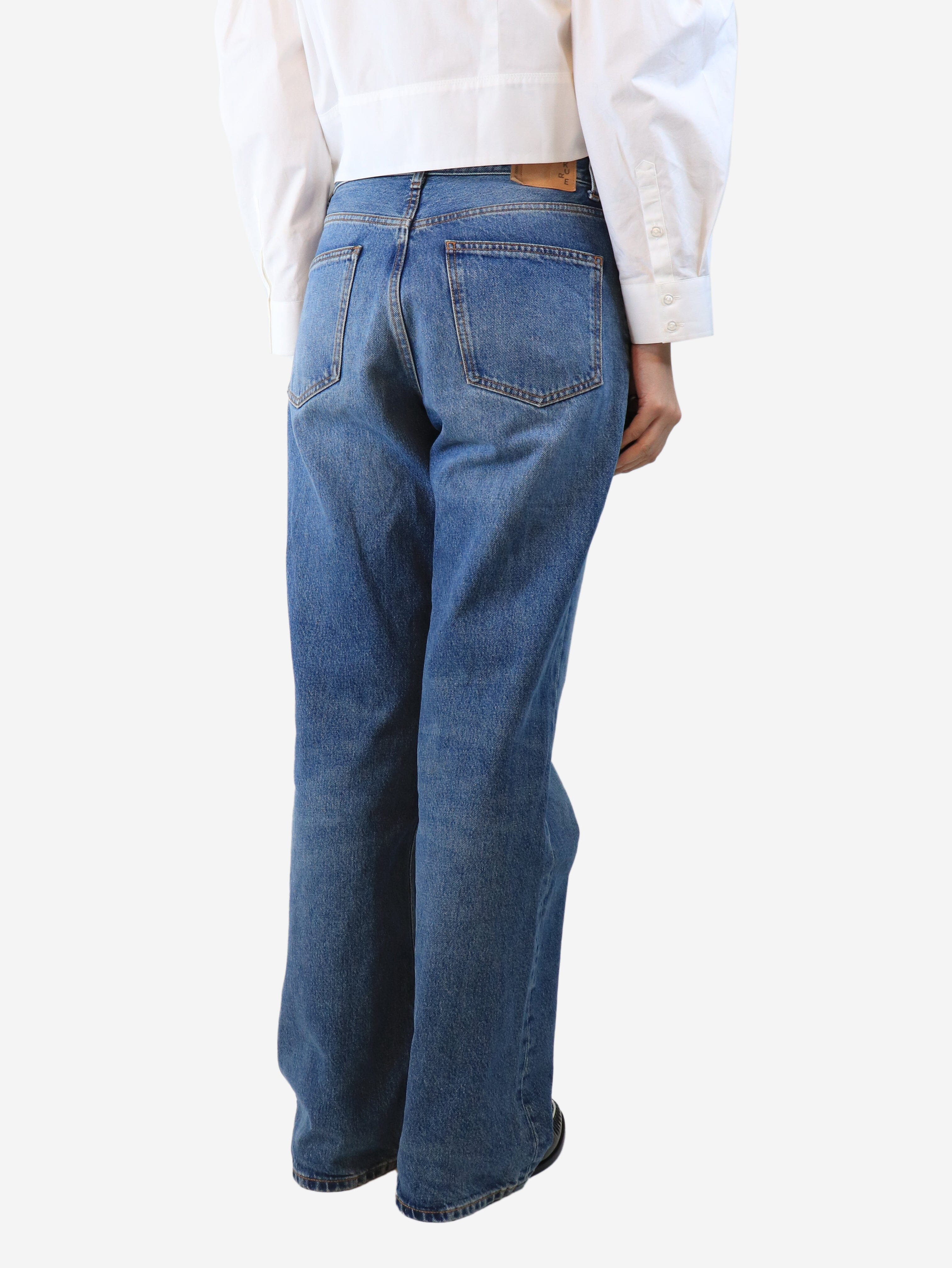 Blue relaxed-fit jeans - size UK 10 Denim Haikure 
