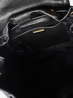 Black Explore nappa leather backpack Backpacks Prada 