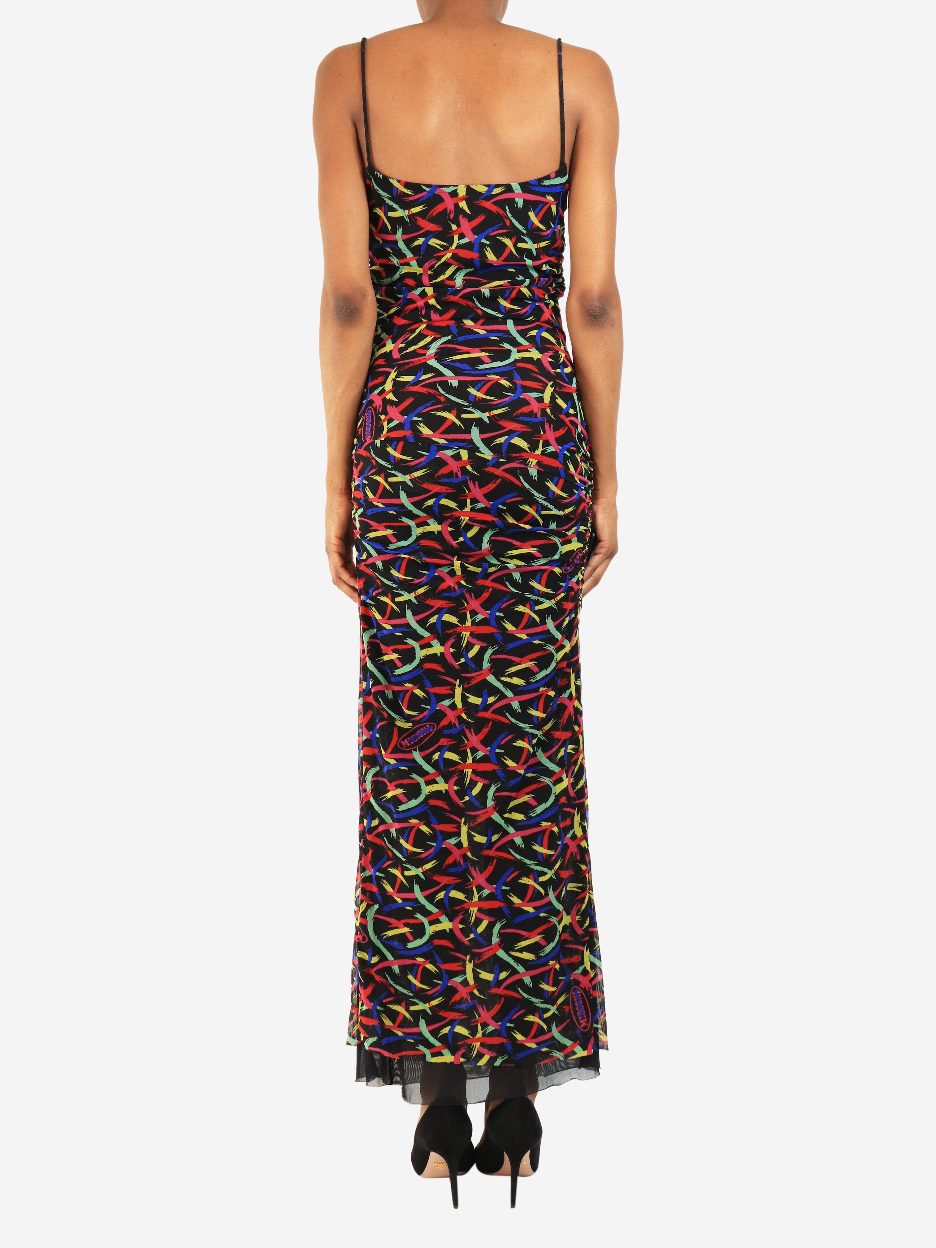 Black ruched midi dress - size UK 8 Dresses Missoni 