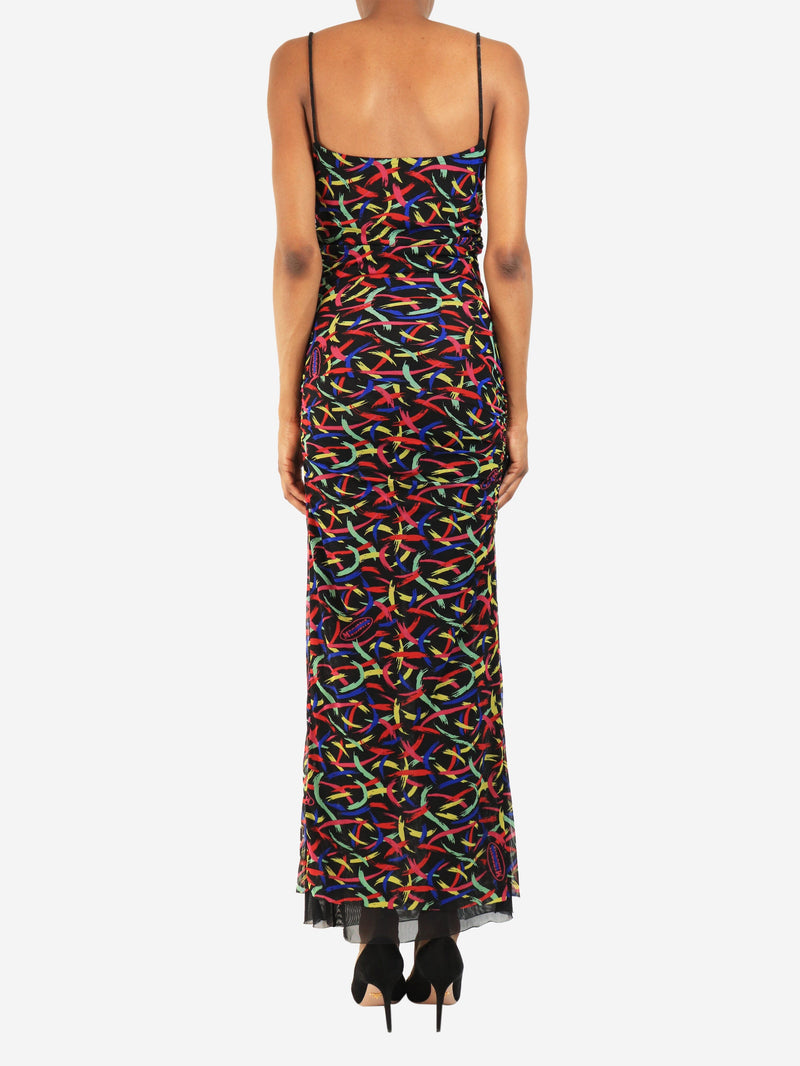 Black ruched midi dress - size UK 8 Dresses Missoni 