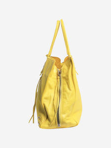 Balenciaga Yellow Paper tote bag