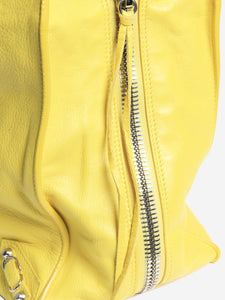 Balenciaga Yellow Paper tote bag