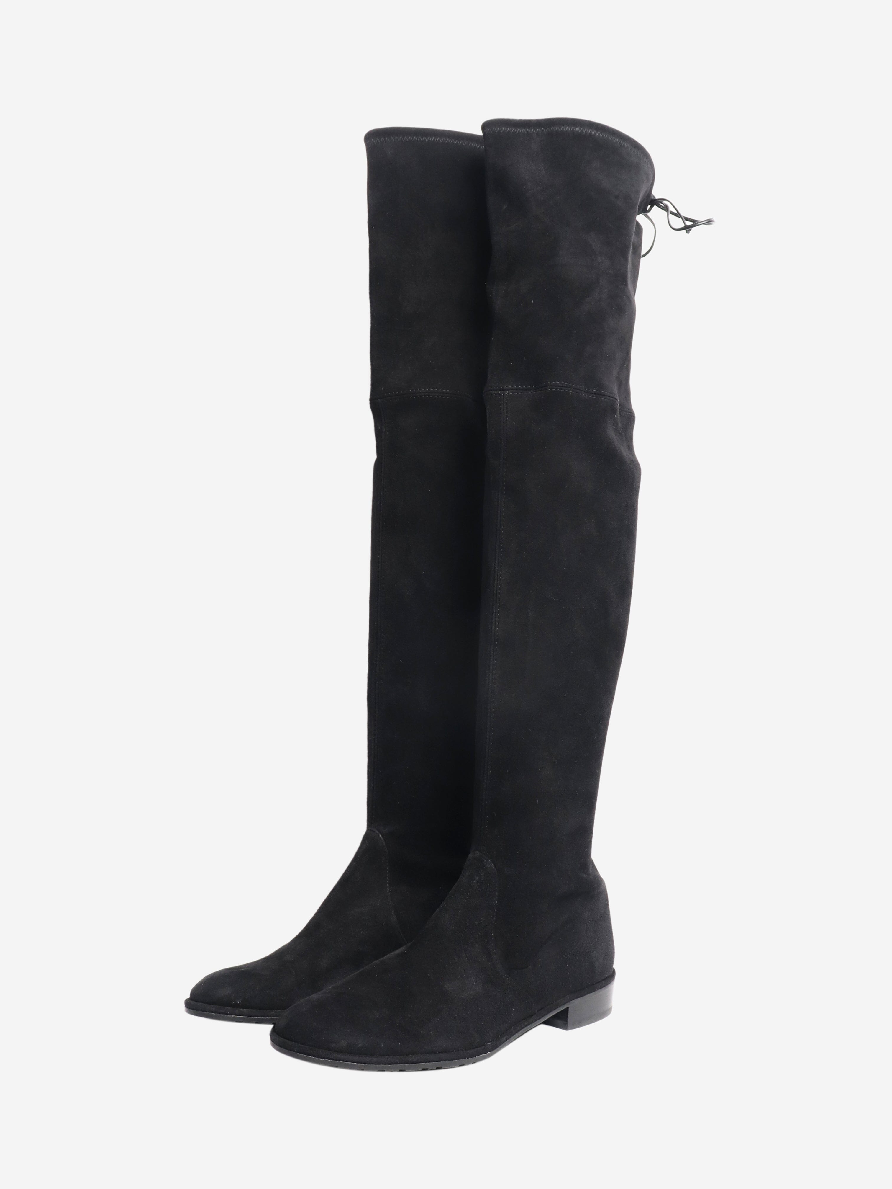 Black Lowland Bold boots - size EU 40 Boots Stuart Weitzman 
