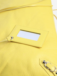 Balenciaga Yellow Paper tote bag