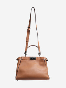 Fendi Brown Peekaboo 2way bag