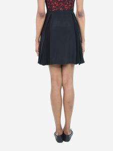 Miu Miu Black lace pleated dress - size IT 38