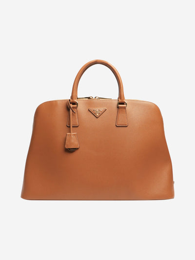 Brown Saffiano leather bag Bags Prada 