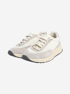 Grey suede woven trainers - size EU 39 (UK 6) Trainers Common Projects 