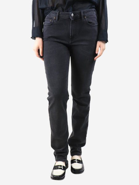 Grey washed jeans - size UK 14 product image