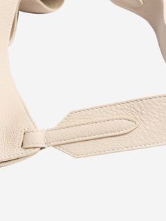 Neutral small Lotus tote Tote Bags Khaite 