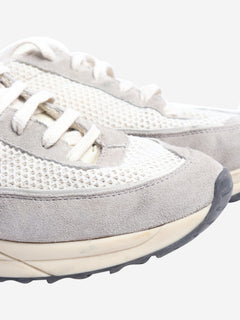 Grey suede woven trainers - size EU 39 (UK 6) Trainers Common Projects 