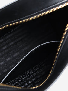Prada Black Esplanade Saffiano leather