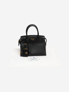 Prada Black Esplanade Saffiano leather