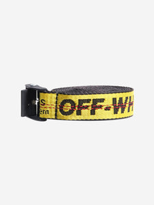 Off-White Yellow Industrial belt