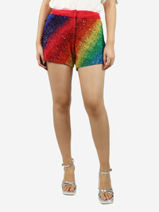 Manish Arora Multicolour sequin shorts - size S