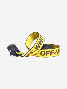 Off-White Yellow Industrial belt