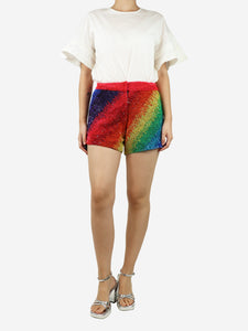 Manish Arora Multicolour sequin shorts - size S