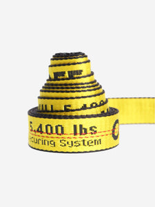 Off-White Yellow Industrial belt