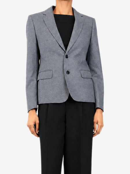 Grey wool blazer - size UK 8 product image