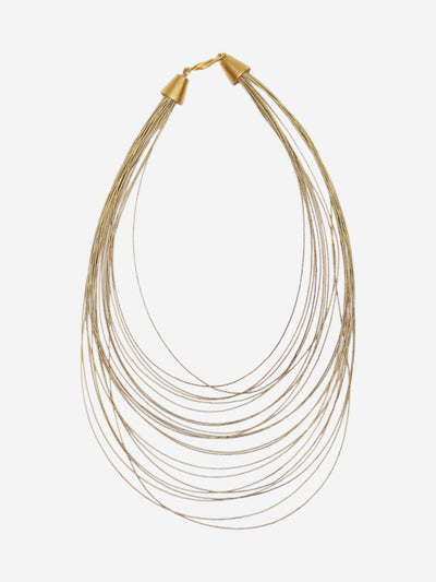 Gold layered necklace Necklaces Chanel 