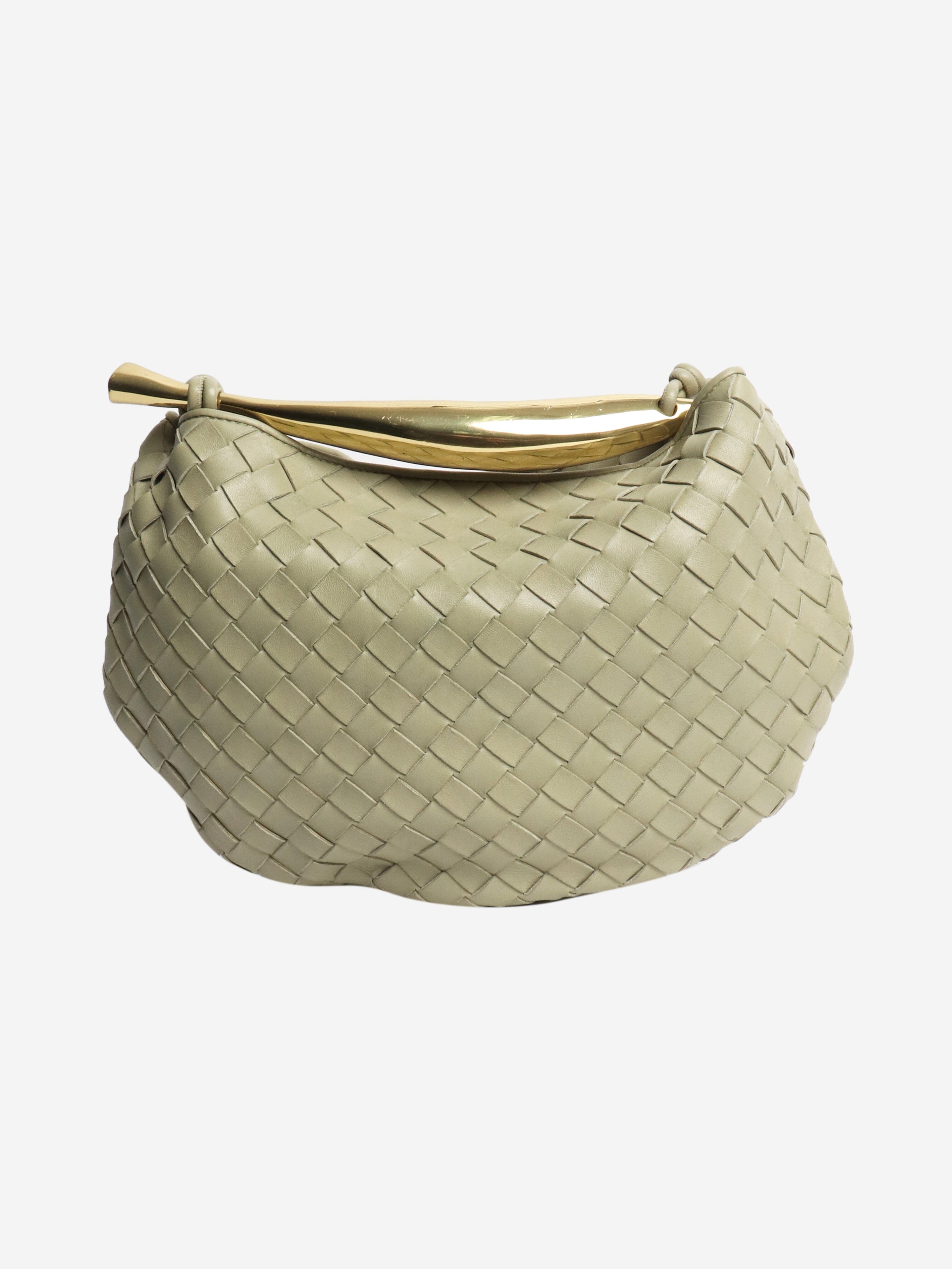 Sage green small Sardine bag Top Handle Bags Bottega Veneta 