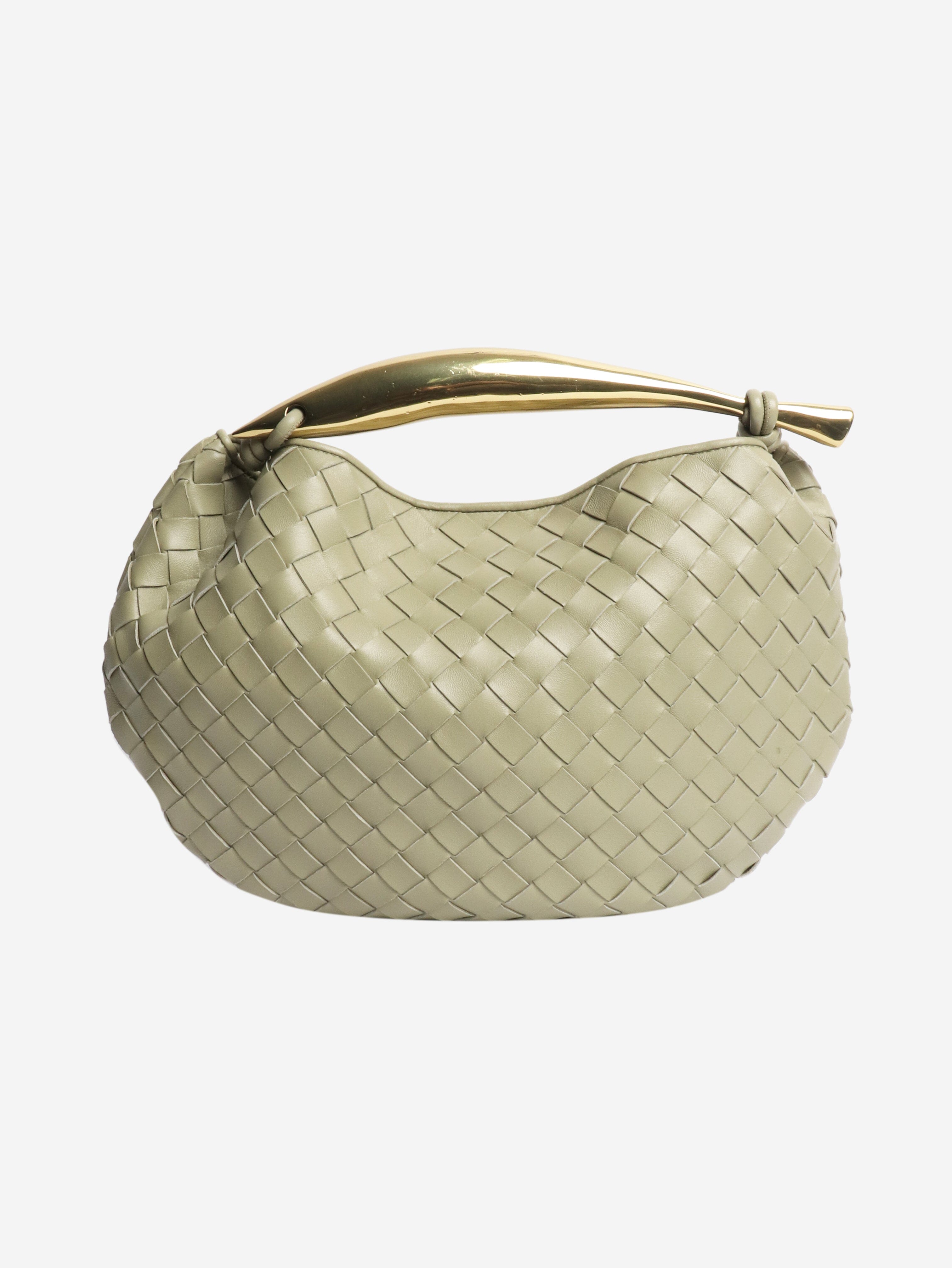 Sage green small Sardine bag Top Handle Bags Bottega Veneta 