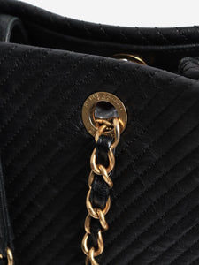 Chanel Black 2015 shopping tote