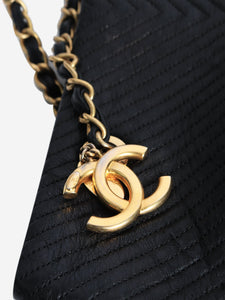 Chanel Black 2015 shopping tote