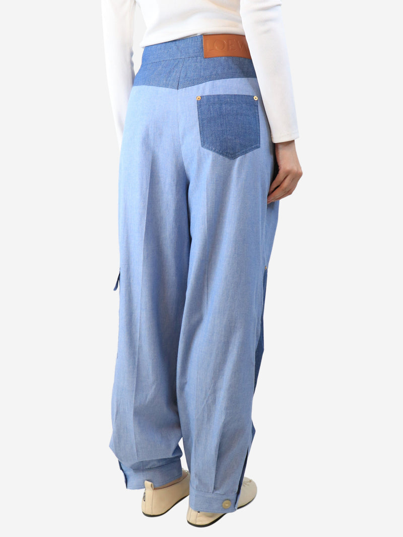 Blue carpenter pants - size UK 12 Trousers Loewe 
