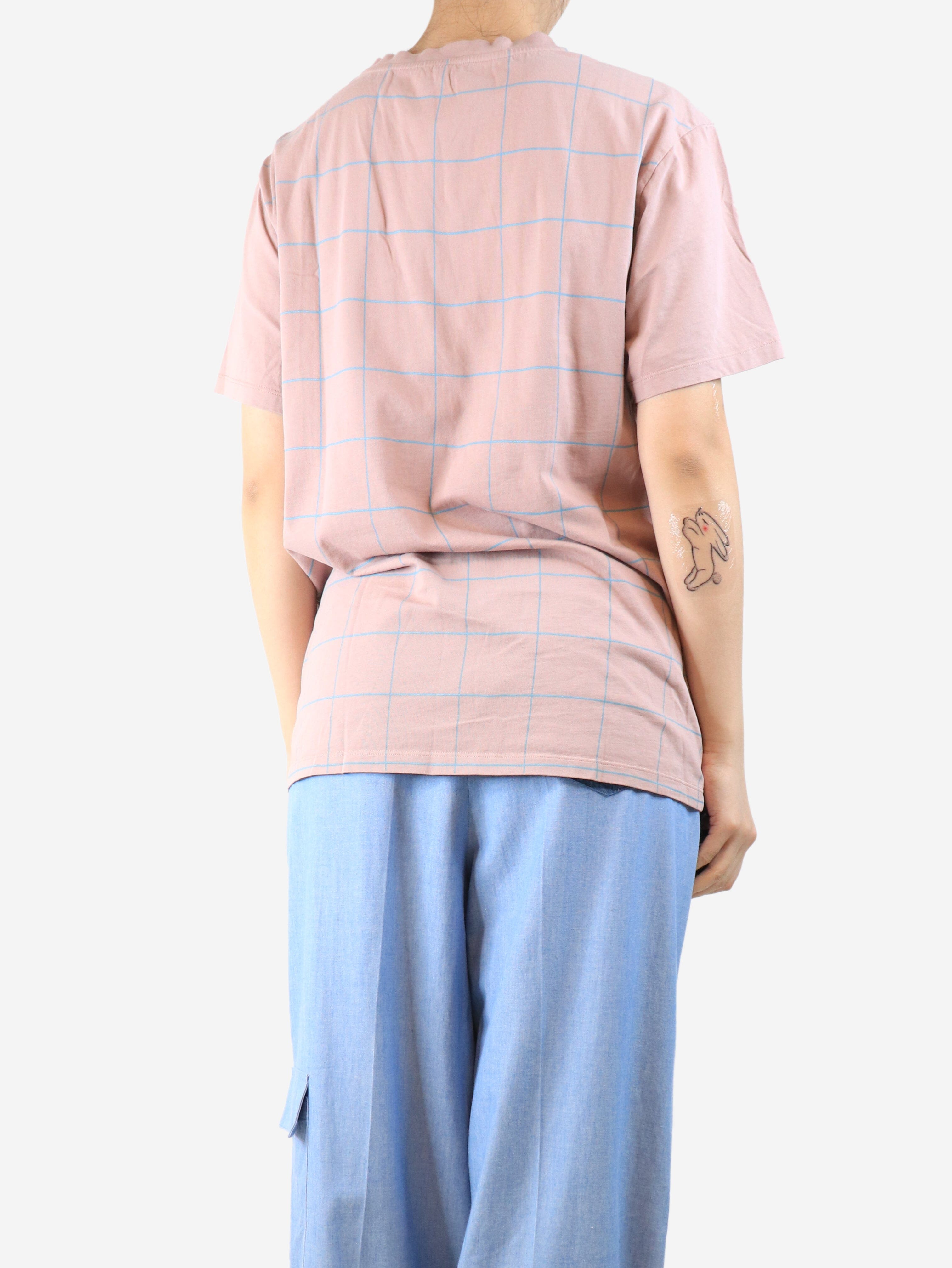 Dusty pink tie-dye t-shirt - size L Tops Loewe 