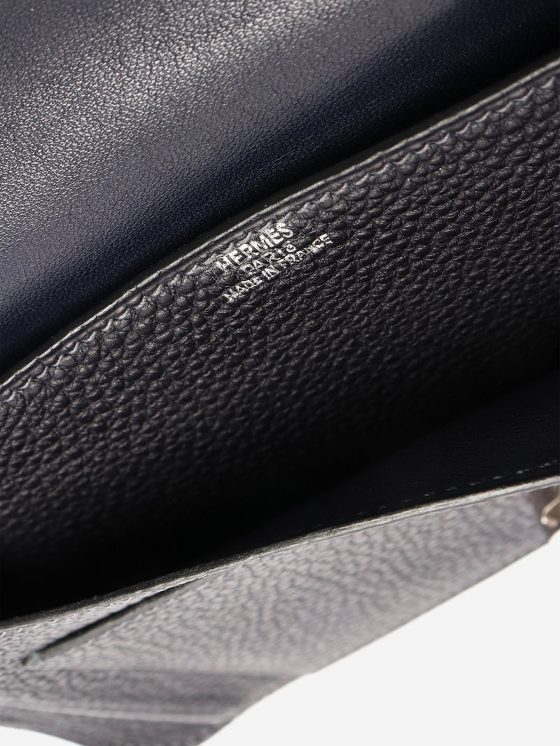 Bleu Nuit 2006 Dogon GM long wallet Wallets, Purses & Small Leather Goods Hermes 