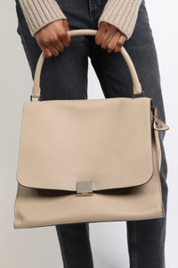 Celine Neutral Trapeze shoulder bag