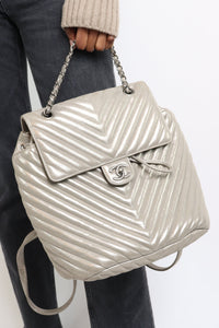 Chanel Silver 2016-2017 Urban Spirit backpack