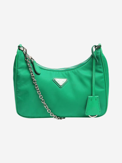 Green Re Nylon shoulder bag Shoulder bags Prada 