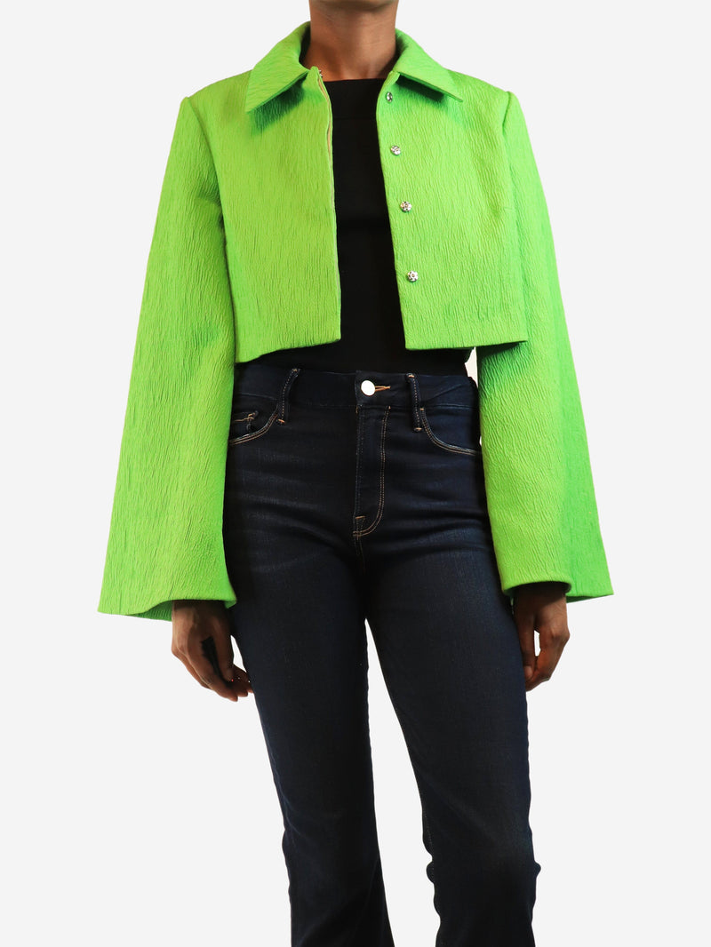 Green cropped jacket - size XS Coats & Jackets Emilia Wickstead 