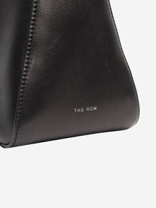 The Row Black E/W top handle bag