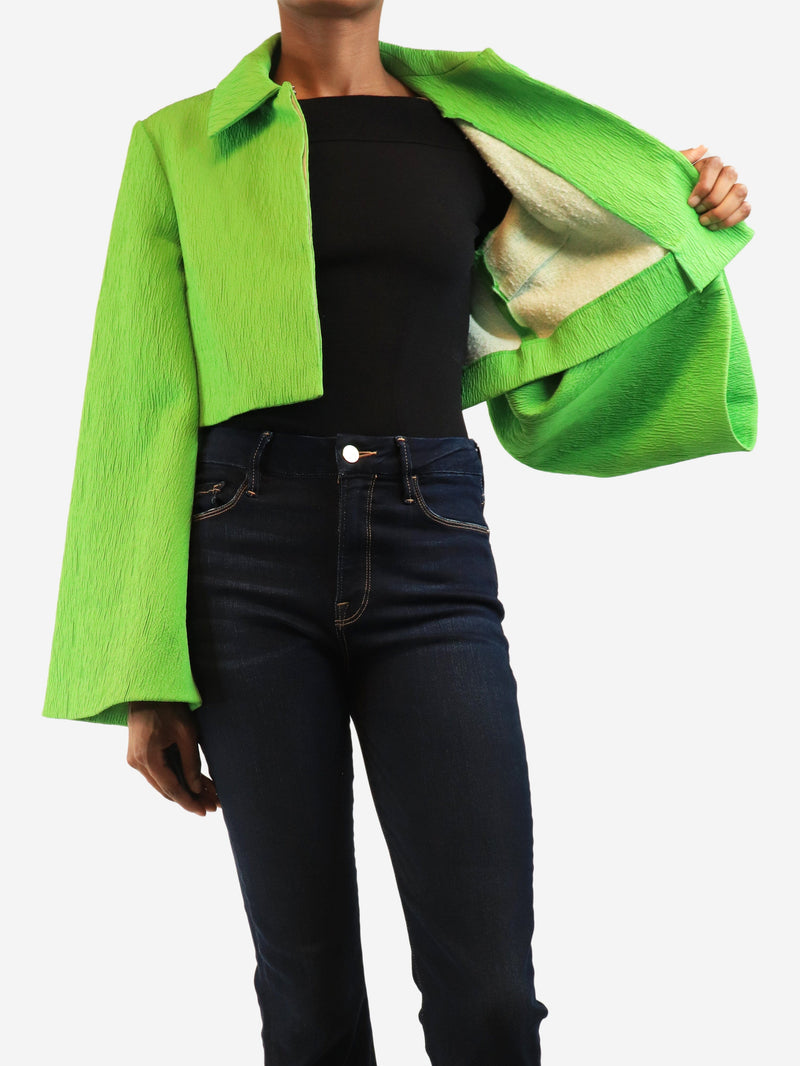 Green cropped jacket - size XS Coats & Jackets Emilia Wickstead 