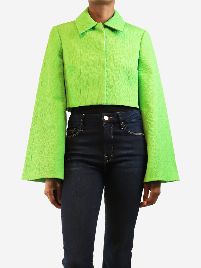 Green cropped jacket - size XS Coats & Jackets Emilia Wickstead 