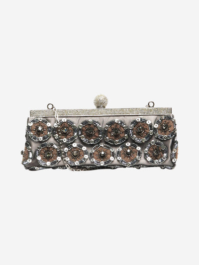 Grey beaded shoulder bag Shoulder bags Valentino 