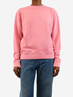 Pink logo sweatshirt - size S Tops Saint Laurent 