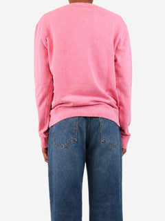 Pink logo sweatshirt - size S Tops Saint Laurent 