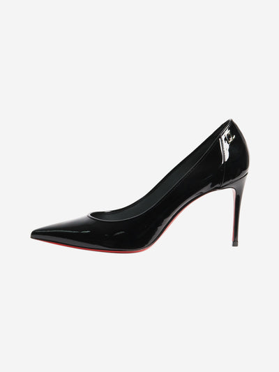 Black patent leather pumps - size EU 37.5 Heels Christian Louboutin 