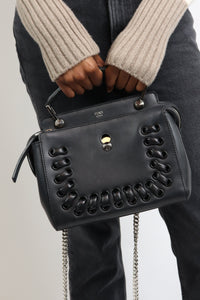 Fendi Black Whipstitch bag