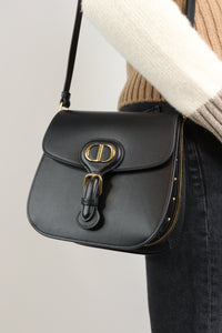 Christian Dior Black Bobby leather shoulder bag