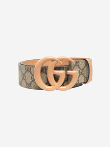 Gucci Brown GG Marmont belt