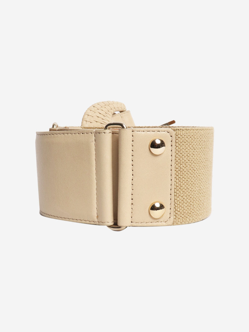Beige oversized belt Belts Versace 